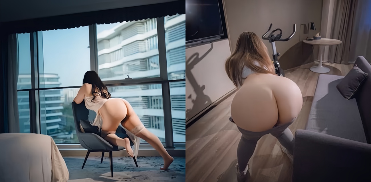 极品福利姬【麦辣鸡腿堡】化身后妈包臀纯欲长裙瑜伽裤诱惑，激情乱伦与儿子疯狂啪啪